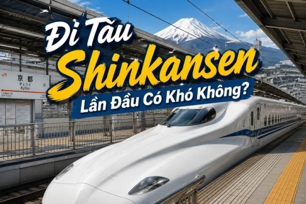 Đi Tàu Shinkansen Lần Đầu Có Khó Không? Hướng Dẫn Mua Vé, Lên Tàu Và Cảm Giác Trải Nghiệm
