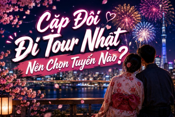 Cặp Đôi Đi Tour Nhật Nên Chọn Tuyến Nào Từ Hà Nội