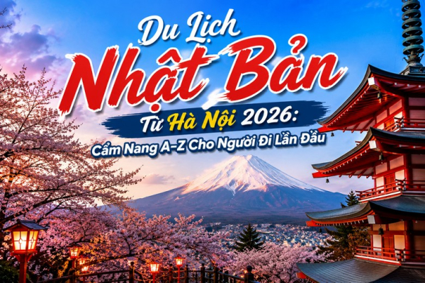 Du Lịch Nhật Bản Từ Hà Nội 2026: Cẩm Nang A–Z Cho Người Đi Lần Đầu