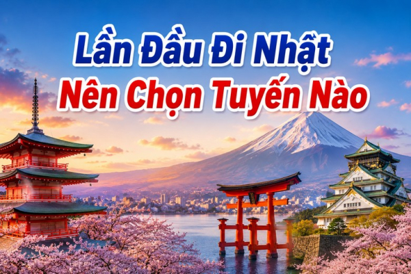 Lần Đầu Đi Nhật Nên Chọn Tuyến Nào? So Sánh Cung Đường Theo Số Ngày