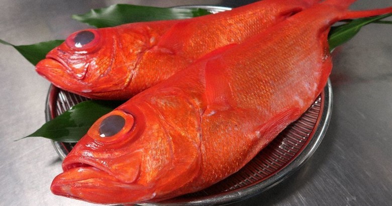 Cá mắt vàng kinmedai kho đặc sản Izu