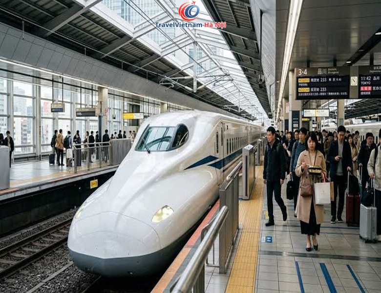 Shinkansen chặng Tokyo – ga Shinagawa