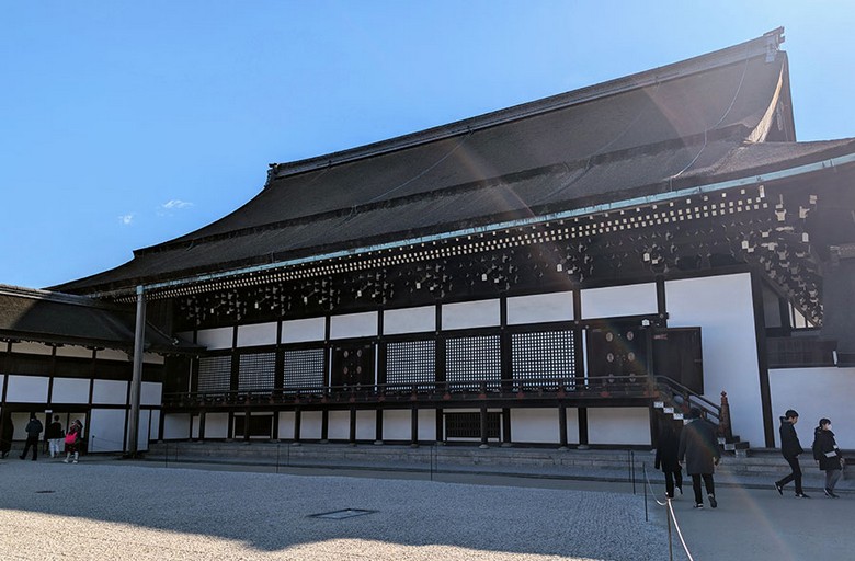 Điện chính Shishinden trong Cung điện Hoàng gia Kyoto